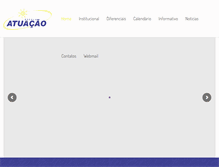 Tablet Screenshot of escolaatuacao.com.br